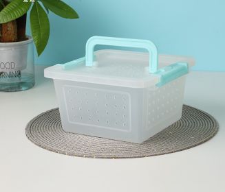 Plastic Minipet Travel Storage Box Outer Cage (Option: Crystal Transparent)