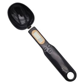 Electronic Spoon Weighing Coffee Herbal Medicine Handheld Milk Powder (Option: 500g01g Black-Color Box Package)