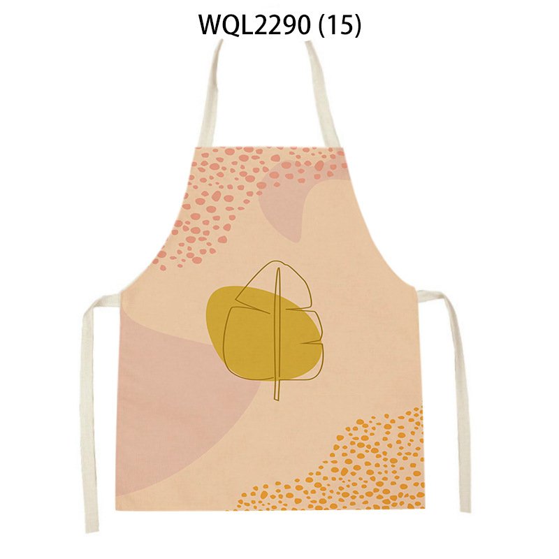 Simple Fabric Apron Kitchen Antifouling Work Clothes Simple Fabric Apron Kitchen Antifouling Work Clothes