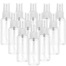 Pet Transparent Spray Empty Bottle (Option: 60ml-10PCS)