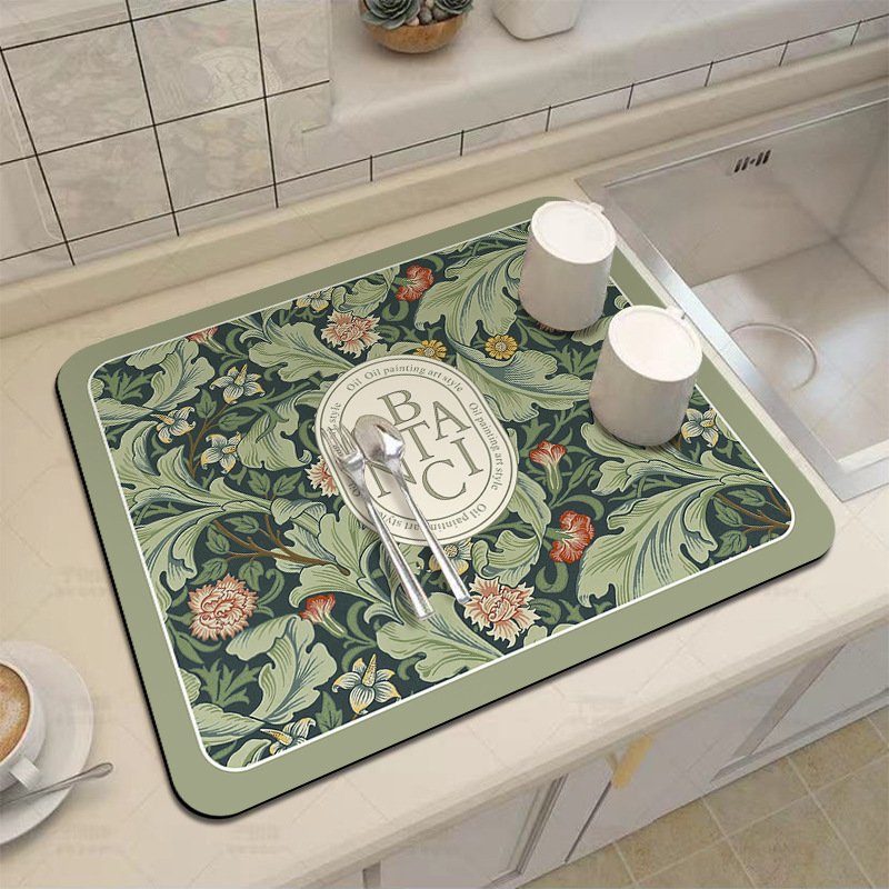 Kitchen Household Dining Table Table Wash-free Mat Kitchen Household Dining Table Table Wash-free Mat